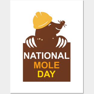 national mole day Posters and Art